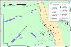 Figure 3 – Malone and Hussey prospects drill collar location map