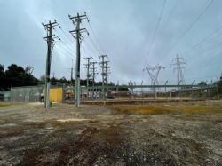 Existing infrastructure at the Que River Mine site