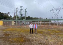 Existing infrastructure at the Que River Mine site
