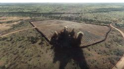 Figure 1. First blast initiated at Yangibana