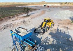 Figure 1 – Ore feed hopper to concentrator circuit.