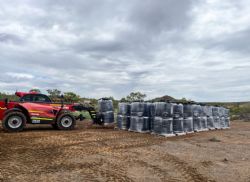 Image 2 – Carbon being delivered to the GAM Plant site.