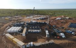 Schlumberger hydraulic stimulation operations on C-3H well