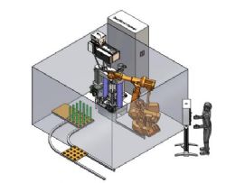 Figure 1 – Typical Automatic Isostatic Press Machine