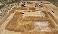 Figure 1: Kat Gap Processing Facility showing TSF progress