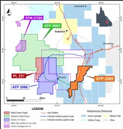 Figure 1: showing location of newly granted ATP 2069