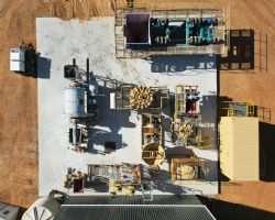 Figure 2: Birds-eye view of Kat Gap Processing Facility