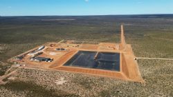 Figure 1: TSF HDPE lining works 100% complete