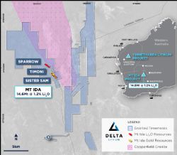 Figure 1: Mt Ida Project Location