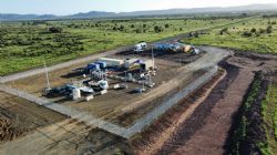 Figure 1: Near completed CNG Facility