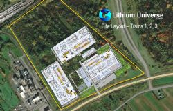 Figure 5: Potential expansion of additional trains at Lot 22 at Becancour
