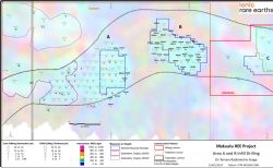 Figure 2: Drilling results Phase 5 resource infill and extension on RL00007
