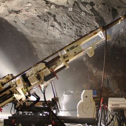 Figure 1: LM 90 Underground Drill Rig with Rod handler