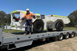 Figure 3 10t Bird truck after rebuild at Ausmain in Orange NSW