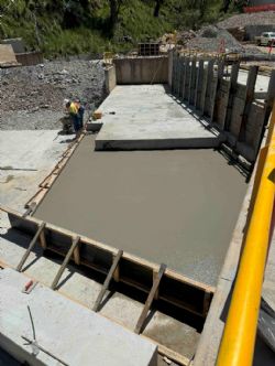 Figure 4 Civil works to support refurbished plant completed