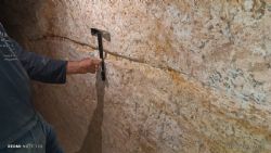 Figure 2 – Picture of entrance at underground artisanal workings