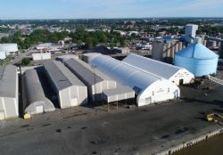 Groupe Somavrac dry and liquid bulk storage facilities at Bécancour