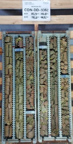 CDN-DD-0002 drill core