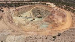 Figure 3: Mining in the Newminster open pit at Phillips Find