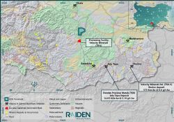 Figure 1 – Location of Vuzel project in relation to neighbouring infrastructure