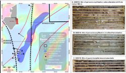 Figure 2: Preston Creek Prospect Drillhole Map showing High Priority Gravity Low Anomalism