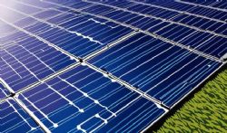 Figure 1 – Silver fingers and busbars on a solar panel transport electricity