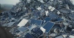 - Global waste from PV solar panels will reach up to 60–78 million tonnes by 2050