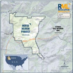 Figure 1: Location plan of the Horse Heaven Project