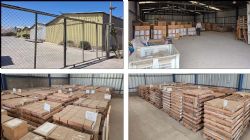 Figure 1: Flagship warehouse containing the recently acquired physical data for the Pantanillo Gold Project
