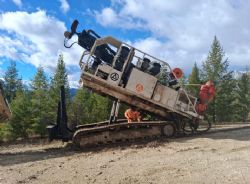 A photo of the RC rig that will drill the three holes at Golden Gate