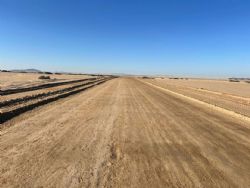 Figure 2: Site access road completed