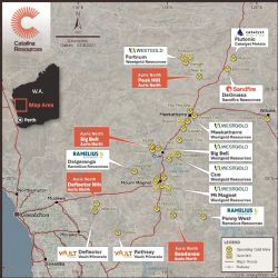 Figure 3. Auric North’s Mid-West Region Project Portfolio