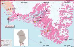 Figure 4. Location of the Blue Lagoon Project, South-West Greenland