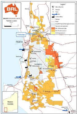 Felicitas Location Map