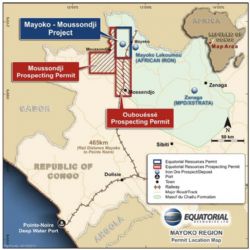 Figure 1: Project Location Plan including Prospecting Permits