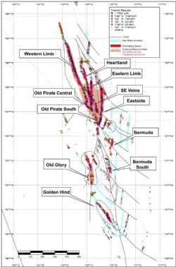 Figure 9. Old Pirate Trend Gold Systems.
