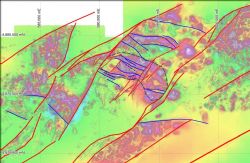 Structural Interpretation of Kharmagtai Area.