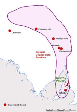 West Melton copper-gold project