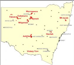 Figure 1: Thomson Projects in NSW