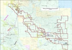 Figure 2. Ammaroo Project phosphate titles as of 1 July 2014.