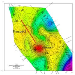 Figure 2 Structure map Top Reservoir