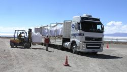 First Commercial Dispatch from the Olaroz Lithium Facility