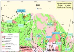 Figure 2 – Southern Mali Project Locations
