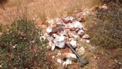 Figure 1. Typical silica outcrop at Dingo Hole.