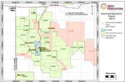 Figure 1. Twin Bonanza Gold Project