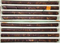 Figure 1 Mineralised core from 259.33‐266.87 in KJCD171