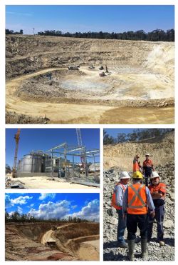 Pearse Open Pit and KBL Team.