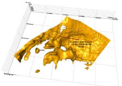 Figure 3: Image of magnetic modelling at Mullagalah.