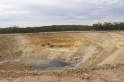 Photograph 2. Mining Operations in the Pearse (1)