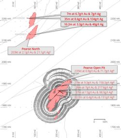 Figure 1. The Pearse North deposit